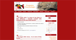 Desktop Screenshot of coop-limes-archeologia.it
